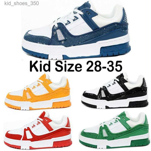 2022 designer sneaker kids virgil trainer casual shoes calfskin leather abloh white green red blue letter overlays platform low sneakers, Black
2022 designer sneaker kids virgil trainer casual shoes calfskin leather abloh white green red blue letter overlays platform low sneakers, Black