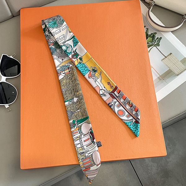long silk scarf girl japan and south korea sweet silk printing ribbon temperament bag strap small silk scarf 5x85cm, Blue;gray
long silk scarf girl japan and south korea sweet silk printing ribbon temperament bag strap small silk scarf 5x85cm, Blue;gray