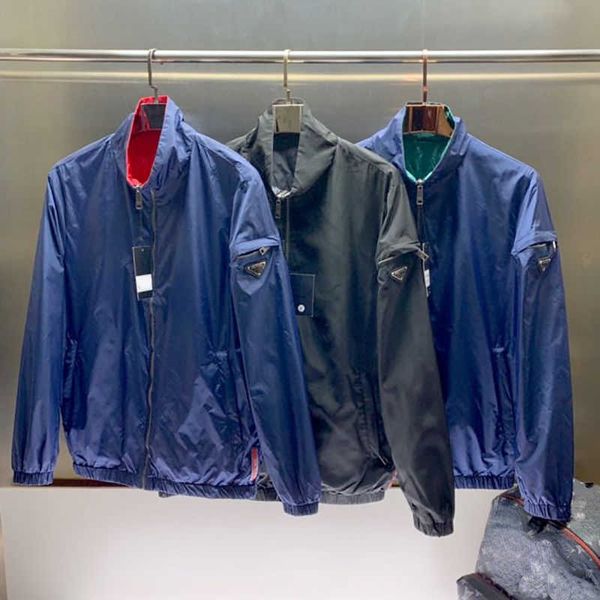 new zipper jacket designer jackets mens double-sided stand collar cardigan coat fashion casual business coats outdoor sportswear, Black;brown
new zipper jacket designer jackets mens double-sided stand collar cardigan coat fashion casual business coats outdoor sportswear, Black;brown