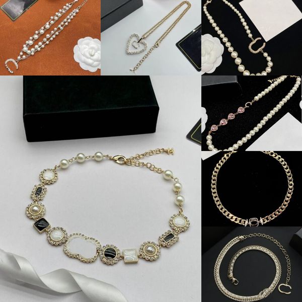 designer necklace women crystal pearl necklaces pendant designer gold silver letter stainless steel chain rhinestone choker brand for girl w
designer necklace women crystal pearl necklaces pendant designer gold silver letter stainless steel chain rhinestone choker brand for girl w