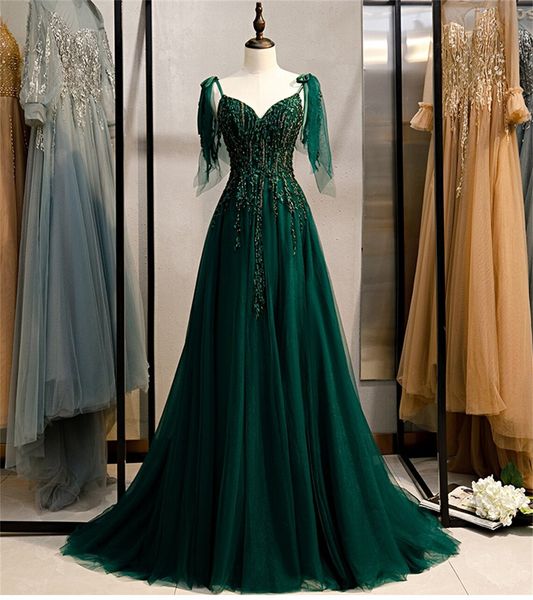 dark green evening dresses sparkling beading sequins prom gowns spaghetti lace-up back formal dress, Black;red
dark green evening dresses sparkling beading sequins prom gowns spaghetti lace-up back formal dress, Black;red