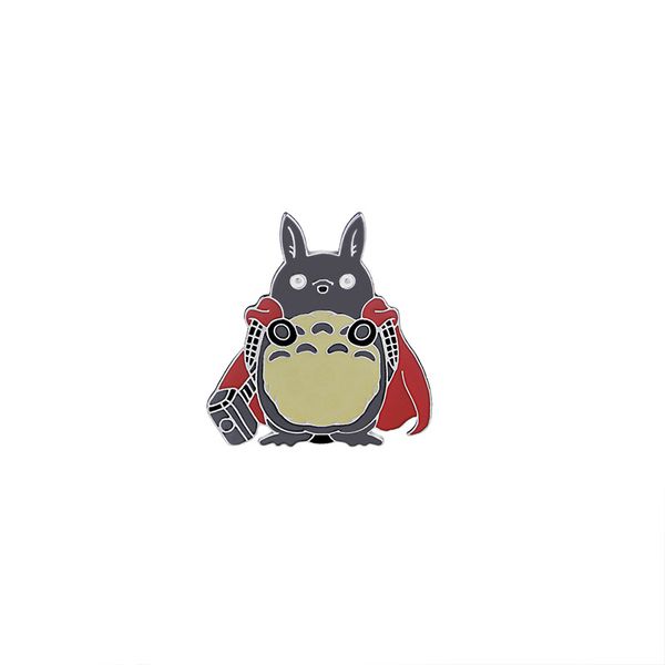 cartoon totoro brooches silver plated enamel pins japanese anime cute brooch for girls animal badge jewelry gift fashion clothes accessories, Gray
cartoon totoro brooches silver plated enamel pins japanese anime cute brooch for girls animal badge jewelry gift fashion clothes accessories, Gray