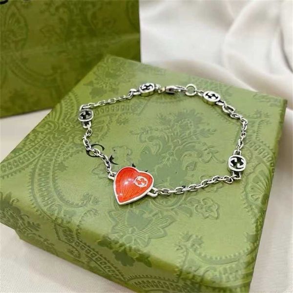2023 designer new jewelry double sterling silver heart-shaped red fashionable and can be adjusted. love bracelet for girlfriend on, Black
2023 designer new jewelry double sterling silver heart-shaped red fashionable and can be adjusted. love bracelet for girlfriend on, Black