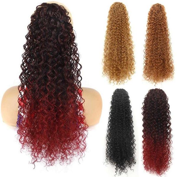 wig ponytail roll 19 inch female drawstring deep fiber elastic net horse tail, Black
wig ponytail roll 19 inch female drawstring deep fiber elastic net horse tail, Black