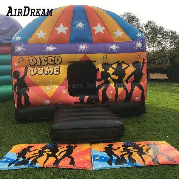 inflatable bouncers party theme rainbow colorful inflatable disco dancing music dome bouncy castle jumping bouncer 4m
inflatable bouncers party theme rainbow colorful inflatable disco dancing music dome bouncy castle jumping bouncer 4m