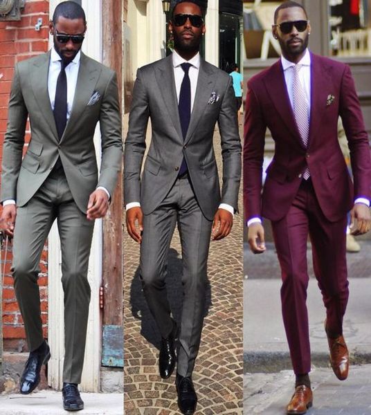 groomsmen peak lapel groom tuxedos brand new men suits weddingprom man blazerbridegroom jacket pants tie 7244934, Black;gray
groomsmen peak lapel groom tuxedos brand new men suits weddingprom man blazerbridegroom jacket pants tie 7244934, Black;gray