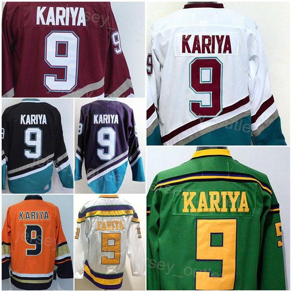 men retro hockey 9 paul kariya jersey vintage classic all stitched mighty purple black white orange red blue team color for sport fans breat, Black;red
men retro hockey 9 paul kariya jersey vintage classic all stitched mighty purple black white orange red blue team color for sport fans breat, Black;red