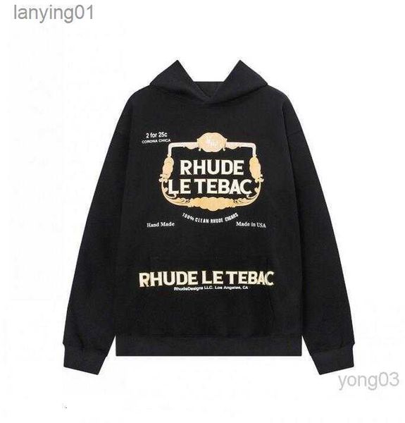 fashion men's hoodies designer rhude hoodie for men street joint name luxurys loose s us size, Black
fashion men's hoodies designer rhude hoodie for men street joint name luxurys loose s us size, Black