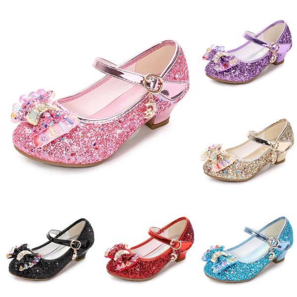 2023 new princess kids leather dance shoes for girls dress shoe glitter diamond children high heel butterfly knot gold pink silver performan, Black
2023 new princess kids leather dance shoes for girls dress shoe glitter diamond children high heel butterfly knot gold pink silver performan, Black