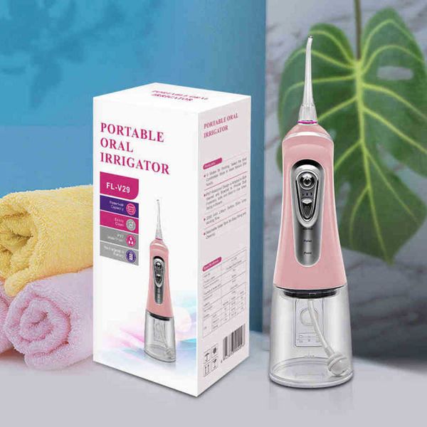 dental washing device dental flushing water floss oral care portable large capacity 320ml 220625