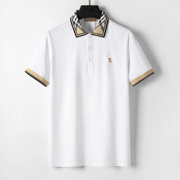 designer fashion luxury men's large size upscale polo shirt korean version of the trend embroidered half sleeve new lapel short sleeve, White;black
designer fashion luxury men's large size upscale polo shirt korean version of the trend embroidered half sleeve new lapel short sleeve, White;black