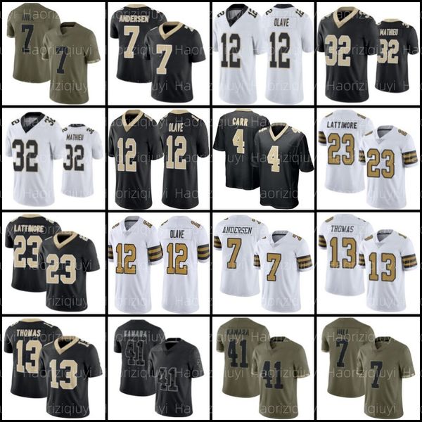 derek carr 4 jarvis landry chris olave football jersey ameis winston demario davis alvin kamara michael thomas taysom hill marshon lattimore, Black;red
derek carr 4 jarvis landry chris olave football jersey ameis winston demario davis alvin kamara michael thomas taysom hill marshon lattimore, Black;red