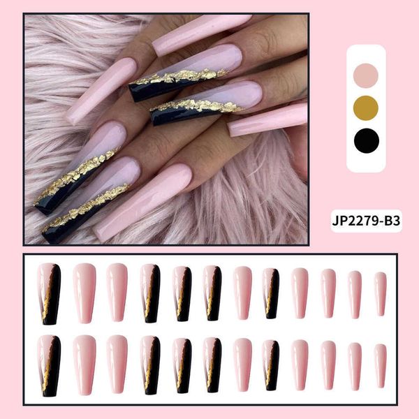 false nails fashion black gold piece new super long wear gradual ballet 230318, Red;gold
false nails fashion black gold piece new super long wear gradual ballet 230318, Red;gold