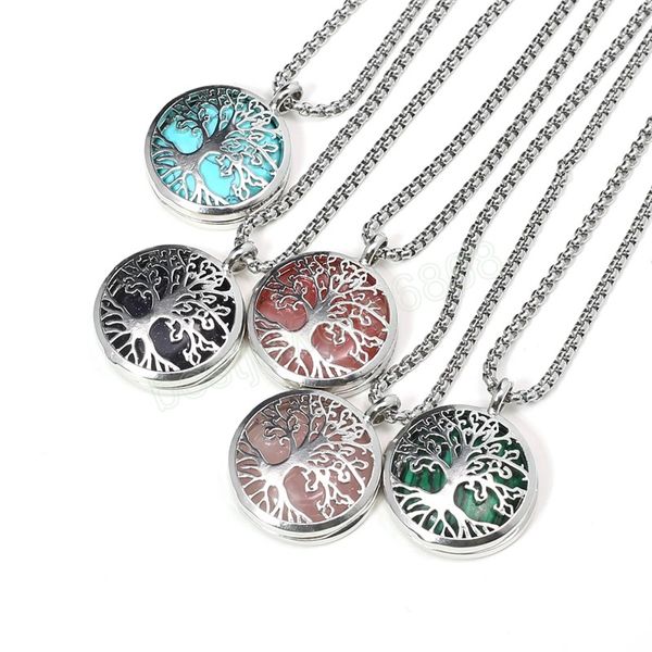 natural stone pendant necklace round opal quartz amethyst turquoise link chains healing crystals stone necklaces for women, Silver
natural stone pendant necklace round opal quartz amethyst turquoise link chains healing crystals stone necklaces for women, Silver