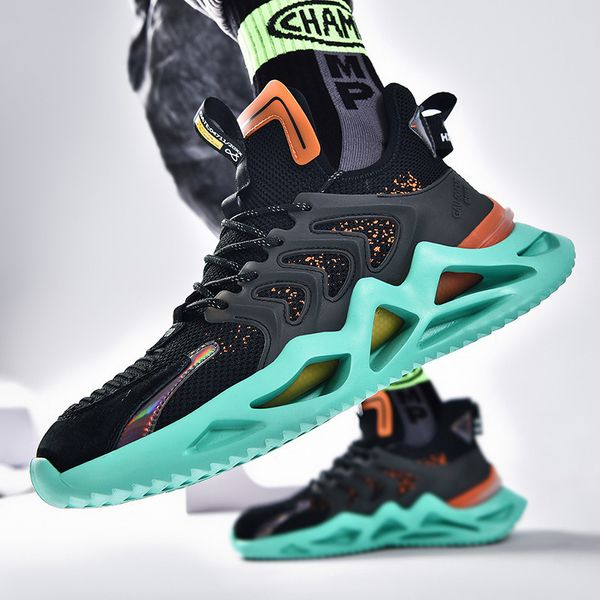 running shoes men's spring and autumn high elasticity breathable sports running shoes flying woven blade sole korean fashion casual sho
running shoes men's spring and autumn high elasticity breathable sports running shoes flying woven blade sole korean fashion casual sho