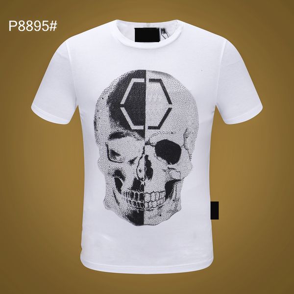 2023ss mens tshirts men designer plein bear skull diamond t shirt short sleeve dollar brown bear brand tee oneck skulls tshirt tees pb #125, White;black
2023ss mens tshirts men designer plein bear skull diamond t shirt short sleeve dollar brown bear brand tee oneck skulls tshirt tees pb #125, White;black