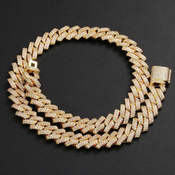 tuhe jewelry 14mm 2 rows real gold plated s925 vvs moissanite pass diamond tester cuban link chain necklace, Silver
tuhe jewelry 14mm 2 rows real gold plated s925 vvs moissanite pass diamond tester cuban link chain necklace, Silver