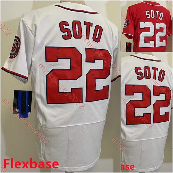 mens stitched jerseys juan soto baseball jersey, Black