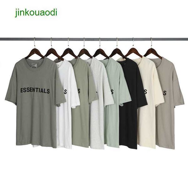 fear god double line fogg letter essen printing loose high street men's t-shirt short sleeve, White
fear god double line fogg letter essen printing loose high street men's t-shirt short sleeve, White