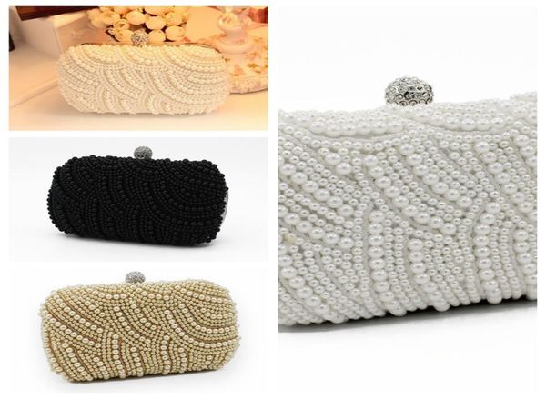 elegant full pearls crystal beaded white bridal wedding hand bags evening party one shoulder small clutch dinner bags champagne fo3356527, Black
elegant full pearls crystal beaded white bridal wedding hand bags evening party one shoulder small clutch dinner bags champagne fo3356527, Black