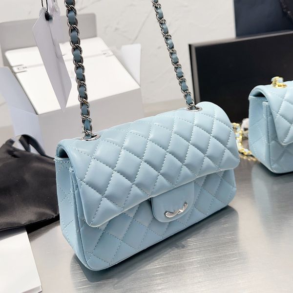 womens designer classic mini flap quilted bags lambskin rectangule purse gold/silver metal hardware matekasse chain crossbody shoulder handb
womens designer classic mini flap quilted bags lambskin rectangule purse gold/silver metal hardware matekasse chain crossbody shoulder handb