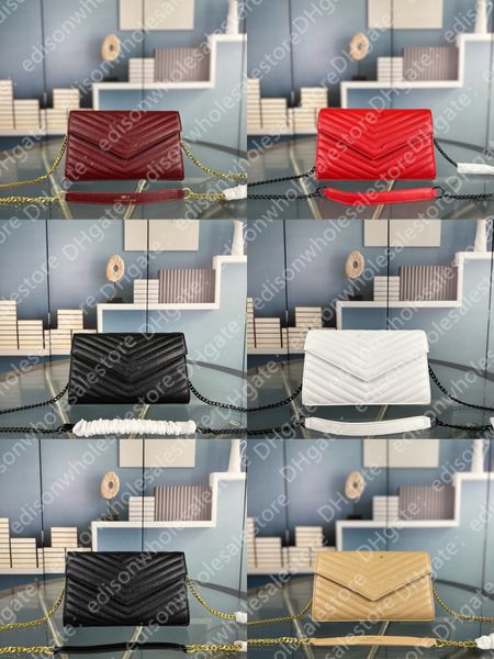 new yl woc womans bag 23cm caviar leather chain with box handbags purse fashion designer shoulder casual messenger bags coin purses
new yl woc womans bag 23cm caviar leather chain with box handbags purse fashion designer shoulder casual messenger bags coin purses