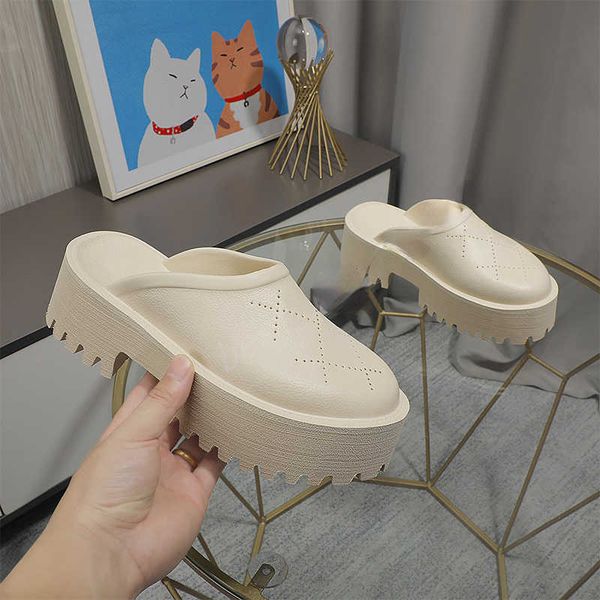 with box designer slippers womens mens perforated slip-on platform rubber mules sandals luxury summer ladies sandal beach slide fashion wome, Black
with box designer slippers womens mens perforated slip-on platform rubber mules sandals luxury summer ladies sandal beach slide fashion wome, Black