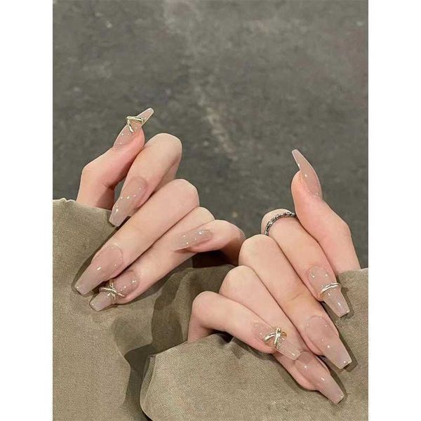 false nails wearing armor french style ins oatmeal latte simple three dimensional small gold bar nail enhancement nude color ys can 230318, Red;gold
false nails wearing armor french style ins oatmeal latte simple three dimensional small gold bar nail enhancement nude color ys can 230318, Red;gold
