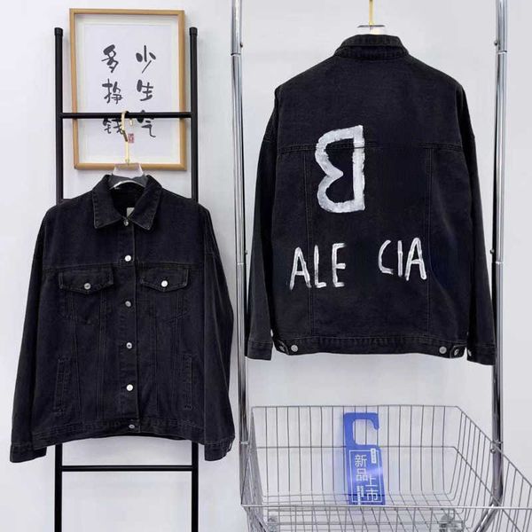bb men's jacket designer baseball jackets classic paris letter print black wash denim coat street fashion casual shirt versatile men wo, Black;brown
bb men's jacket designer baseball jackets classic paris letter print black wash denim coat street fashion casual shirt versatile men wo, Black;brown