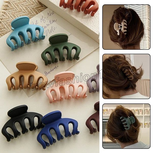 clamps korean cute medium hair claws plastic matte pumpkin hair clips girls small hairpin hair styling hairgrips women claws headwear, Slivery;golden
clamps korean cute medium hair claws plastic matte pumpkin hair clips girls small hairpin hair styling hairgrips women claws headwear, Slivery;golden