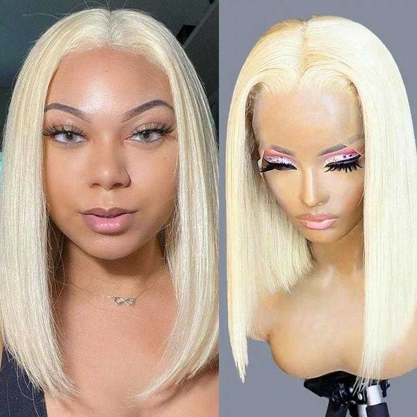 wig womens mid length straight hair 613 light gold synthetic wigs lengthened bob, Black
wig womens mid length straight hair 613 light gold synthetic wigs lengthened bob, Black