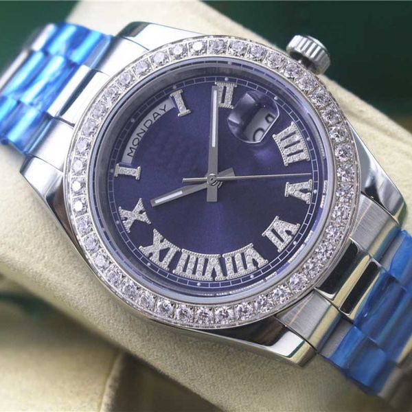 men's automatic mechanical movement watch, 41mm, aaa quality, diamond, 316 stainless steel, waterproof, sapphire, Slivery;brown
men's automatic mechanical movement watch, 41mm, aaa quality, diamond, 316 stainless steel, waterproof, sapphire, Slivery;brown