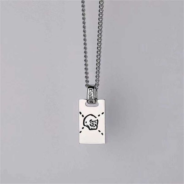 2023 designer new jewelry double elf pendant skull silver plated men and women lovers' same hip-hop necklace accessories, Black
2023 designer new jewelry double elf pendant skull silver plated men and women lovers' same hip-hop necklace accessories, Black