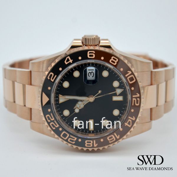 v12 factory watch cal.3186 ii root beer solid gold mens watch 126715 box/papers, Slivery;brown
v12 factory watch cal.3186 ii root beer solid gold mens watch 126715 box/papers, Slivery;brown