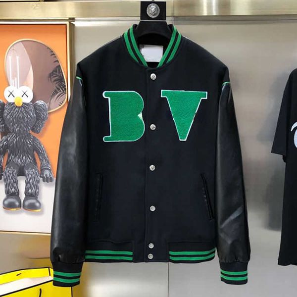 version wool high coat men women baseball jackets bv 3d embroidered sweatshirt designer jacket fashion oversize jacket, Black;brown
version wool high coat men women baseball jackets bv 3d embroidered sweatshirt designer jacket fashion oversize jacket, Black;brown