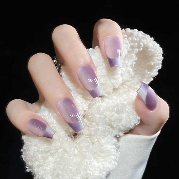 false nails solid color wearing enhancement purple gradient french patch removable cat eye w4w5 230318, Red;gold
false nails solid color wearing enhancement purple gradient french patch removable cat eye w4w5 230318, Red;gold