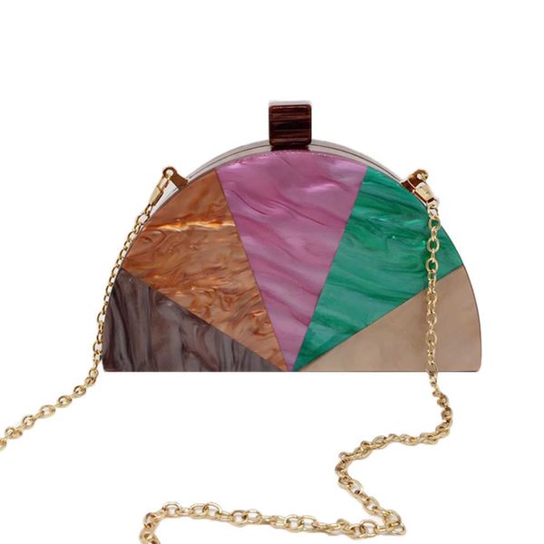 new fashion women wallet luxury famous brand acrylic evening bags mini half-moon handbag patchwork crossbody bridal clutch purse 230318
new fashion women wallet luxury famous brand acrylic evening bags mini half-moon handbag patchwork crossbody bridal clutch purse 230318