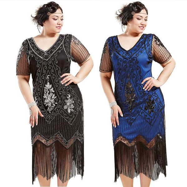 plus size 1920s art deco fringed sequin dress flapper gatsby tassel short sleeve costume dress for women 6 colors s l xl xxl 3xl 4xl 5xl, White;black
plus size 1920s art deco fringed sequin dress flapper gatsby tassel short sleeve costume dress for women 6 colors s l xl xxl 3xl 4xl 5xl, White;black