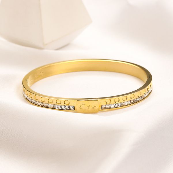 designer bangle bracelet 18k gold bracelet 925 silver fashion women's design bracelet stainless steel jewelry springtime accessories si, Black
designer bangle bracelet 18k gold bracelet 925 silver fashion women's design bracelet stainless steel jewelry springtime accessories si, Black