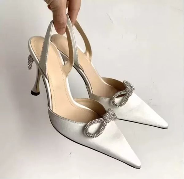 sandals satin bow pumps 90mm crystal-embellished rhinestone shoes spool heels sandals for women heeled designers dress shoe evening slingbac, Black
sandals satin bow pumps 90mm crystal-embellished rhinestone shoes spool heels sandals for women heeled designers dress shoe evening slingbac, Black