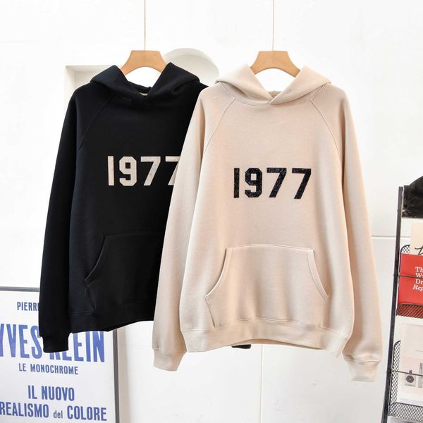 men's hoodies fog 1977 series autumn and winter digital flocking pullover plush male and female couple hoodie, Black
men's hoodies fog 1977 series autumn and winter digital flocking pullover plush male and female couple hoodie, Black