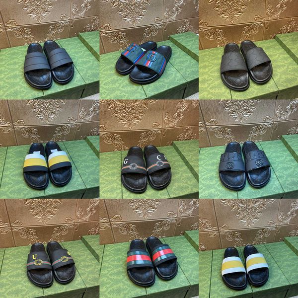 2023 designer men boys slippers summer beach indoor flat g sandals monograms slides green red blue house flip flops eur 38-44, Black
2023 designer men boys slippers summer beach indoor flat g sandals monograms slides green red blue house flip flops eur 38-44, Black