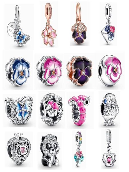 2022 new 925 sterling silver spring pansy flower pendant charms enamel butterfly beads for original pandora bracelets and necklace9223106, Bronze;silver
2022 new 925 sterling silver spring pansy flower pendant charms enamel butterfly beads for original pandora bracelets and necklace9223106, Bronze;silver