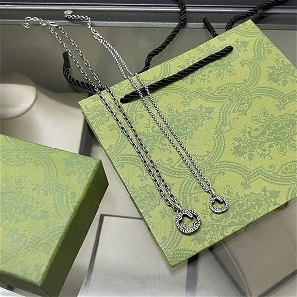 2023 designer new fashion jewelry kmx. gujia 925 silver double old pattern necklace men's and women's bian boxian same size clavic
2023 designer new fashion jewelry kmx. gujia 925 silver double old pattern necklace men's and women's bian boxian same size clavic