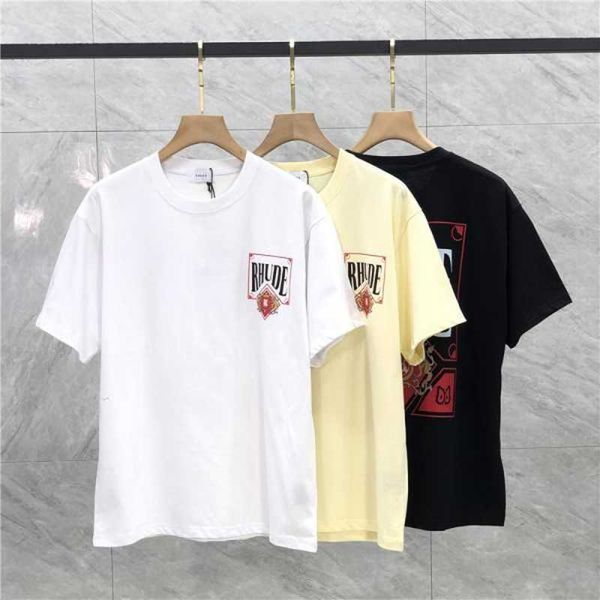 23ss classic letter print rhude t shirt men women eu size 100% cotton rhude tees high street summer vintage clothes, White;black
23ss classic letter print rhude t shirt men women eu size 100% cotton rhude tees high street summer vintage clothes, White;black