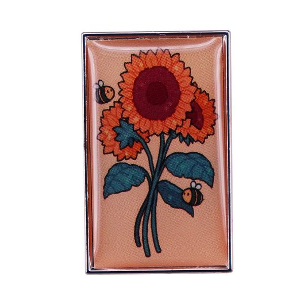 busy bees and sunflower brooches cute anime movies games hard enamel pins collect metal cartoon brooch backpack hat bag collar lapel badges, Blue
busy bees and sunflower brooches cute anime movies games hard enamel pins collect metal cartoon brooch backpack hat bag collar lapel badges, Blue