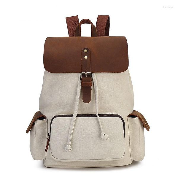 backpack style fashion canvas backpacks contrast color large capacity retro back bags lady casual mochila ordenador portatil
backpack style fashion canvas backpacks contrast color large capacity retro back bags lady casual mochila ordenador portatil