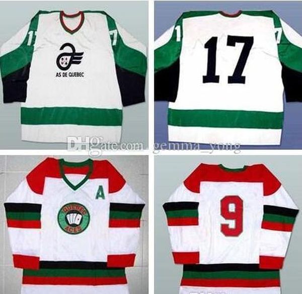 custom quebec aces hockey jerseys ice any name number white green alternate good quanlity size s-4xl mix order, Black;red
custom quebec aces hockey jerseys ice any name number white green alternate good quanlity size s-4xl mix order, Black;red