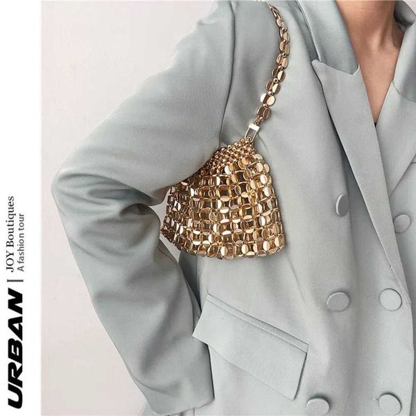 gold shiny bags women's handbag braided hand beaded mobile phone bag one shoulder banquet cosmetic bag 230318
gold shiny bags women's handbag braided hand beaded mobile phone bag one shoulder banquet cosmetic bag 230318