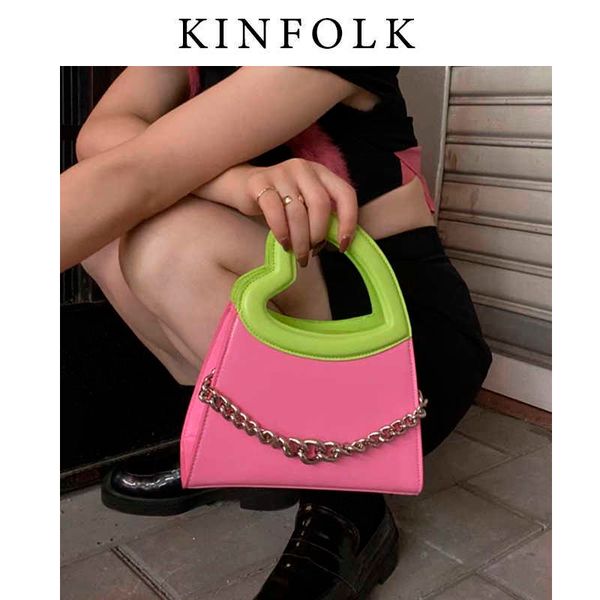 high-quality sense of love handheld small square bag female collision color chain shoulder crossbody bag
high-quality sense of love handheld small square bag female collision color chain shoulder crossbody bag